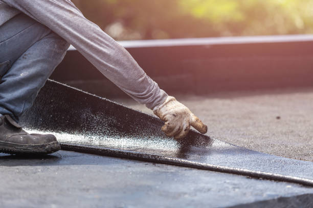Professional Exterior Waterproofing technician working in New Market, MD